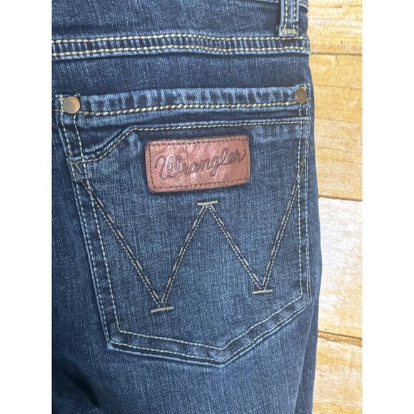 WRANGLER RETRO SLIM FIT CASUAL CLASSIC EVERYDAY WEAR BOOTCUT JEANS SIZE 29X32 - Picture 4 of 5